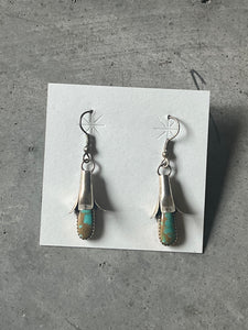 Sterling silver and turquoise earrings