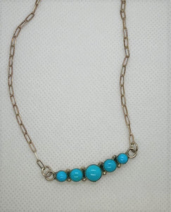 Graduated Turquoise Necklace