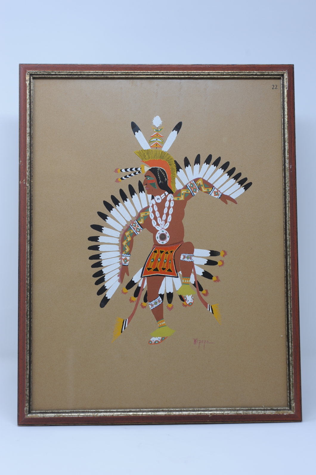 Kiowa Five Pochoir Print 22