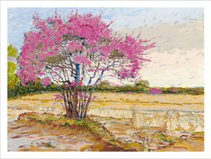 An Island of Redbuds on the Cimarron Poster