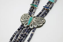 3-Strand Butterfly Necklace