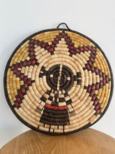 Hopi Maiden Coil Basket/Plaque