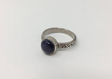Sterling Silver Charoite ring