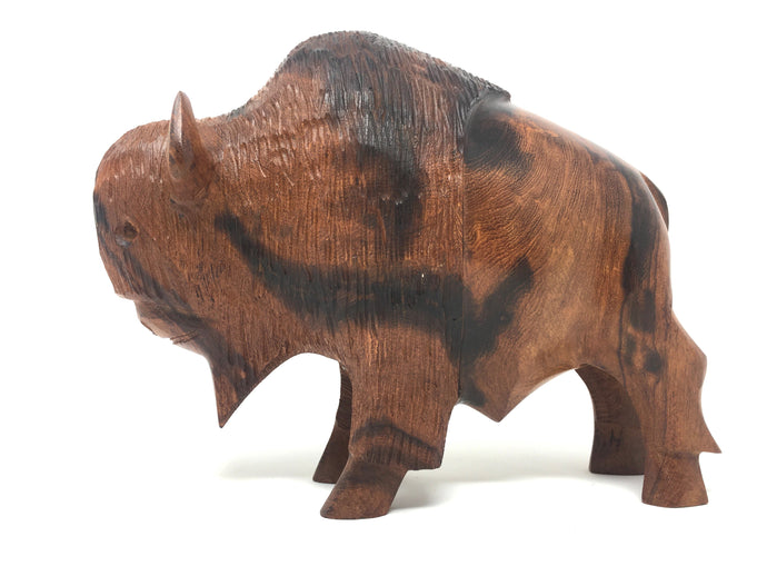 Ironwood Buffalo Carving- Medium