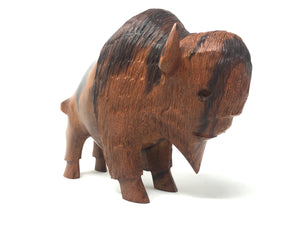 Ironwood Buffalo Carving- Medium